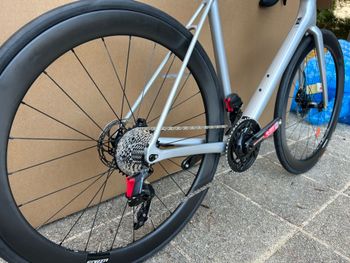 Used Ridley Helium SLX Disc 2024 SRAM Force ETap AXS 2024 Road & Gravel, Light Gray — image 3 of 17