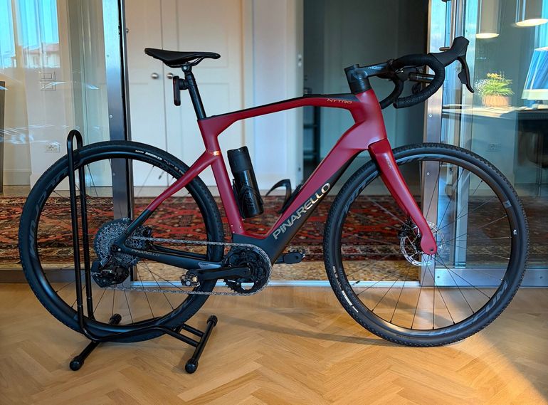 Used Pinarello Nytro SRAM Force eTap AXS 2023 Road & Gravel, Red — image 1 of 7
