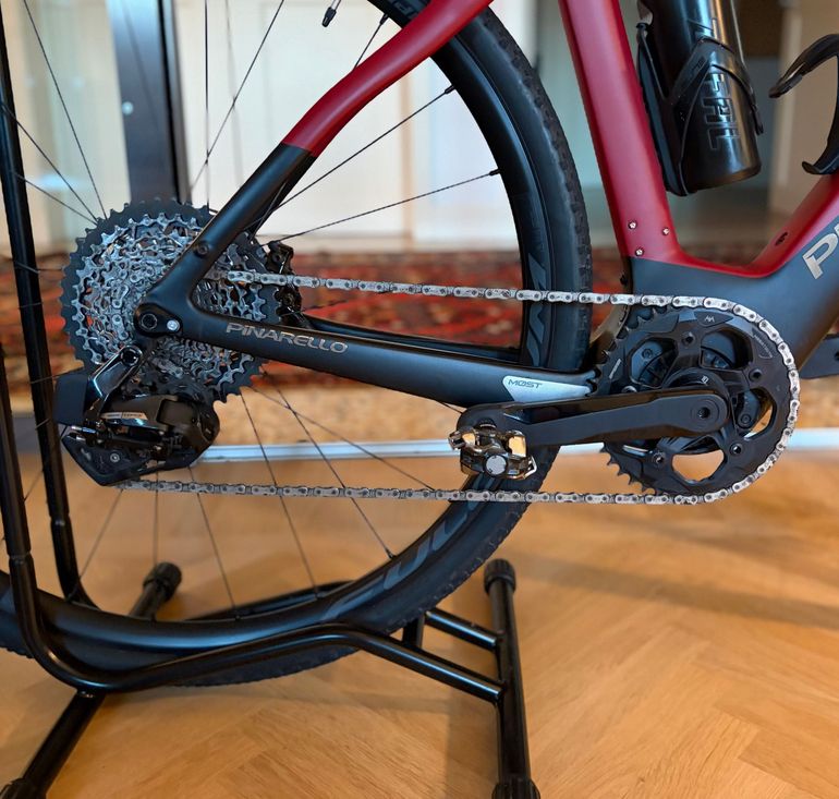 Used Pinarello Nytro SRAM Force eTap AXS 2023 Road & Gravel, Red — image 3 of 7
