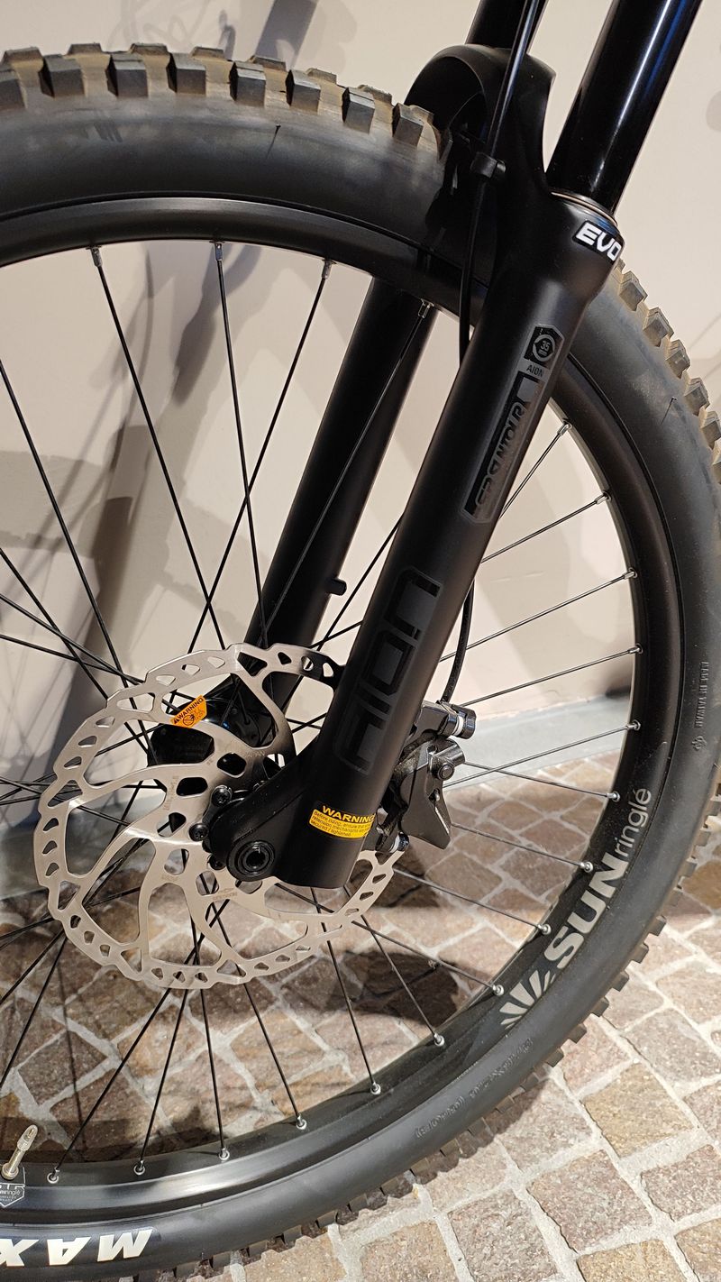 Used Flyer Uproc7 4.10 2021 Mountainbike, Light Gray — image 3 of 6