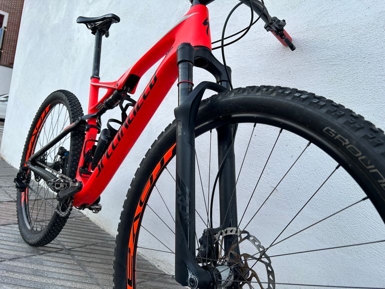Used Specialized Epic SRAM X1 2017 Mountainbike, Orange — image 8 of 13