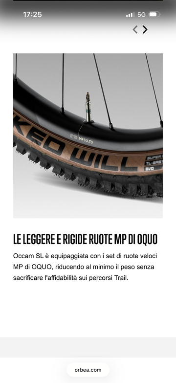 Brugt Orbea OCCAM SL M-LTD 2025 2025 Mountainbike — billede 11 af 14