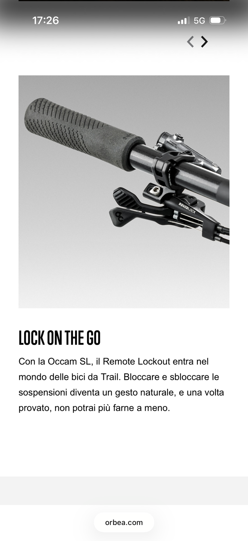 Brugt Orbea OCCAM SL M-LTD 2025 2025 Mountainbike — billede 8 af 14