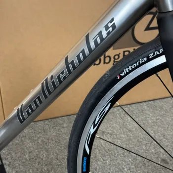 Used Van Nicholas 50cm Van Nicholas Titanium Road Bike, Shimano Ultegra Di2 11-speed 2021 Road & Gravel, Light Gray — image 6 of 7