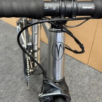 Used Van Nicholas 50cm Van Nicholas Titanium Road Bike, Shimano Ultegra Di2 11-speed 2021 Road & Gravel, Light Gray — image 5 of 7