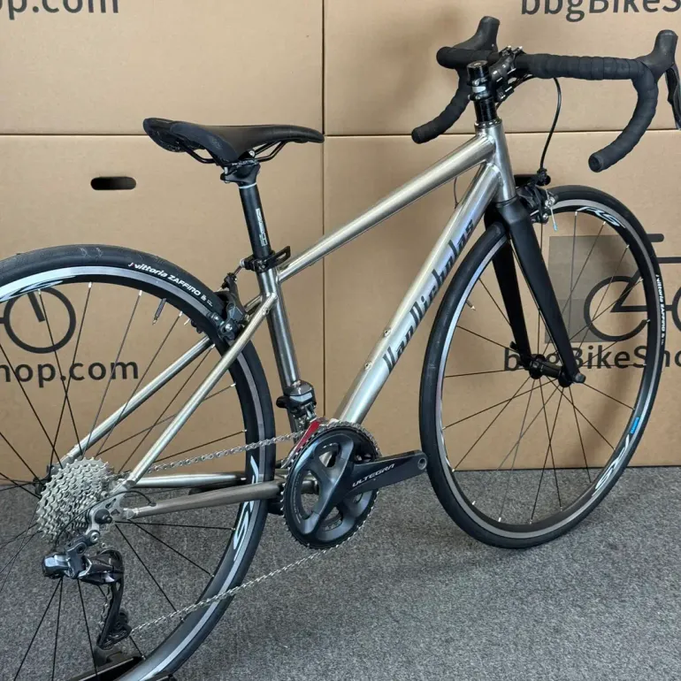 Used Van Nicholas 48cm Van Nicholas Titanium Road Bike, Shimano Ultegra Di2 11-speed 2021 Road & Gravel, Light Gray — image 3 of 7
