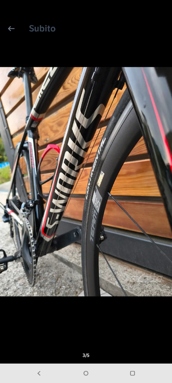 Used Specialized Allez Shimano Ultegra 2014 Road & Gravel, Nero — image 3 of 5