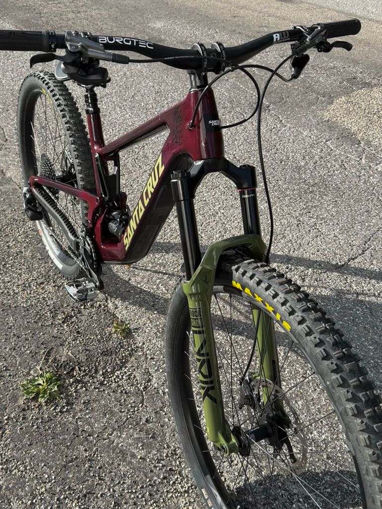Used Santa Cruz HIGHTOWER GX AXS / Carbon C 2023 2023 Mountainbike, Rot, 29 — image 6 of 7