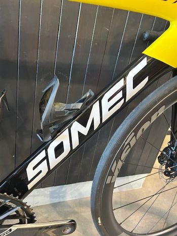 Used Somec Diablo 2025 Road & Gravel, Orange — image 3 of 13