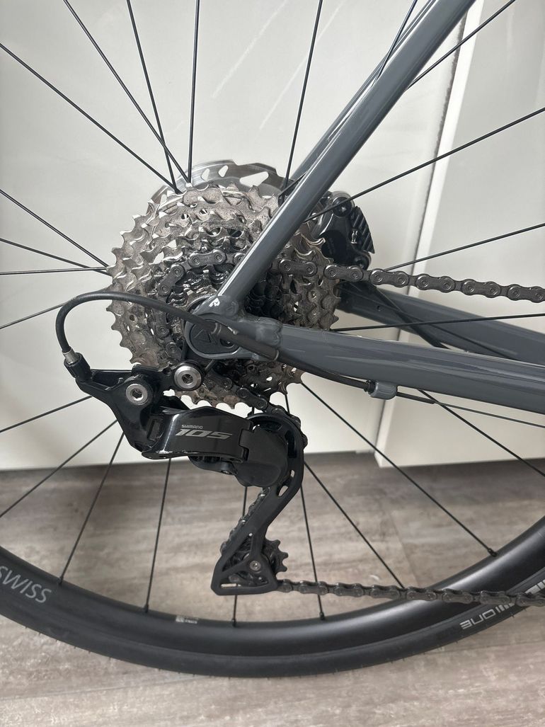 Used Canyon Endurace 7 RAW 2024 2024 Road & Gravel, Light Gray — image 4 of 13