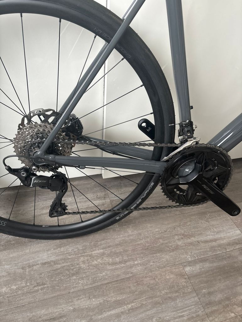 Used Canyon Endurace 7 RAW 2024 2024 Road & Gravel, Light Gray — image 3 of 13