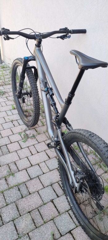 Used Specialized Status 160 2022 2022 Mountainbike, Light Gray, 29 — image 6 of 6