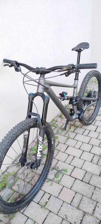 Used Specialized Status 160 2022 2022 Mountainbike, Light Gray, 29 — image 4 of 6