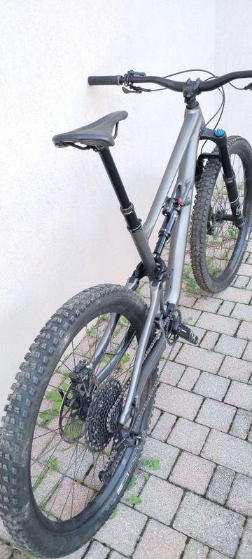 Used Specialized Status 160 2022 2022 Mountainbike, Light Gray, 29 — image 5 of 6