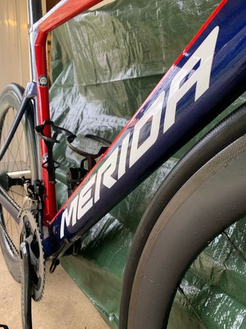Used Merida Reacto Barhein Sram Red 2018 2018 Road & Gravel, Blue — image 6 of 10