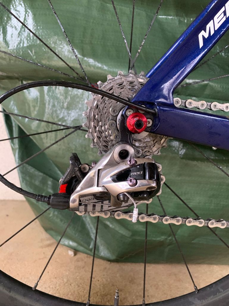 Used Merida Reacto Barhein Sram Red 2018 2018 Road & Gravel, Blue — image 4 of 10