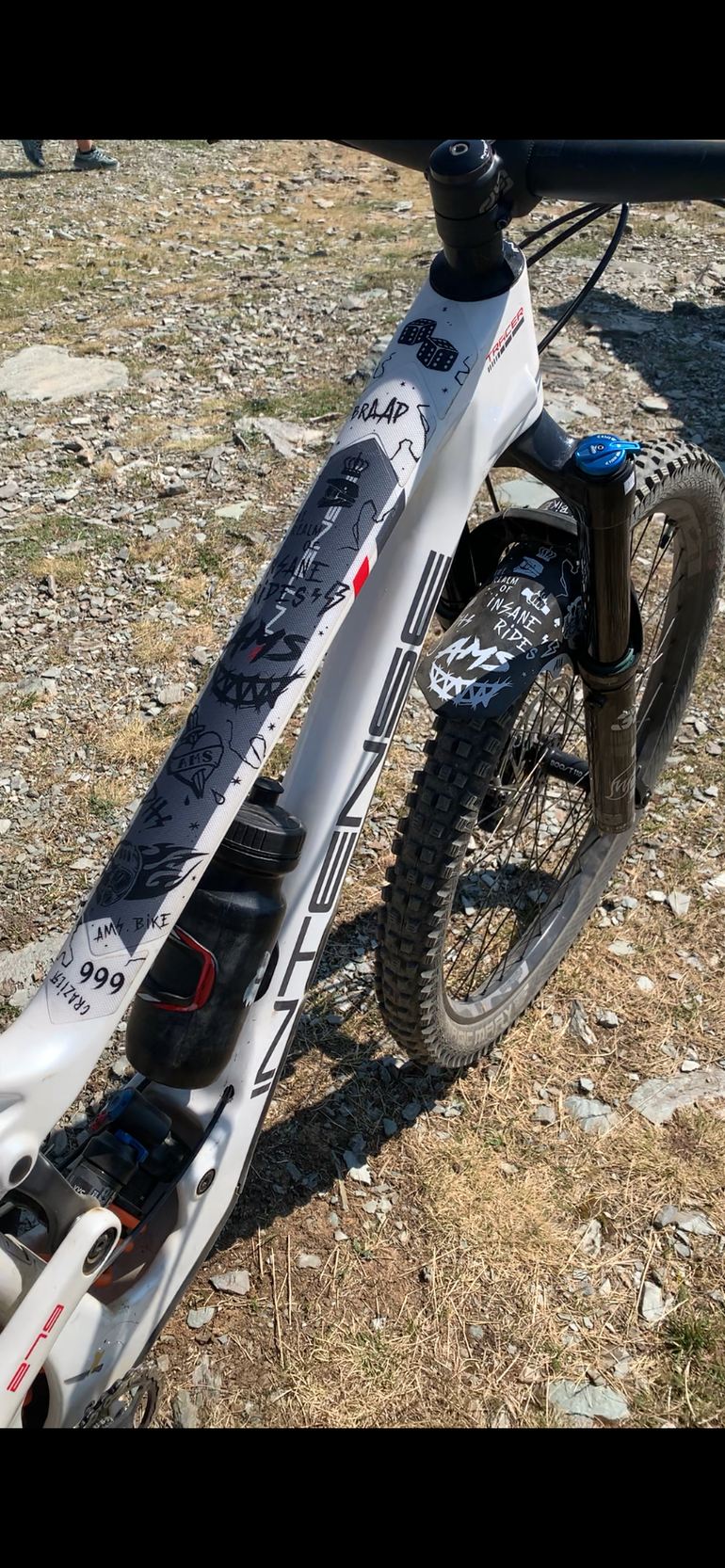 Used Intense TRACER 279 EXPERT 2023 2023 Mountainbike, White, 29, 27.5 — image 3 of 6