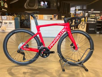 Used Pinarello F5 105 Di2 2023 2023 Road & Gravel, Red — image 1 of 3