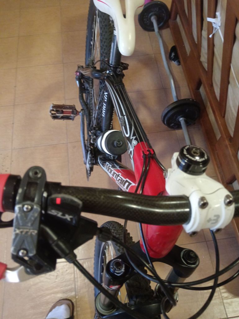 Used RACE MOUNTAIN Carbon X Pro 2018 Mountainbike, Black — image 3 of 5