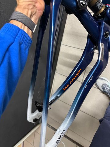 Używany Lee Cougan Crossfire 428 Team Eagle 2023 Frameset 2023 Mountainbike — zdjęcie 2 z 9