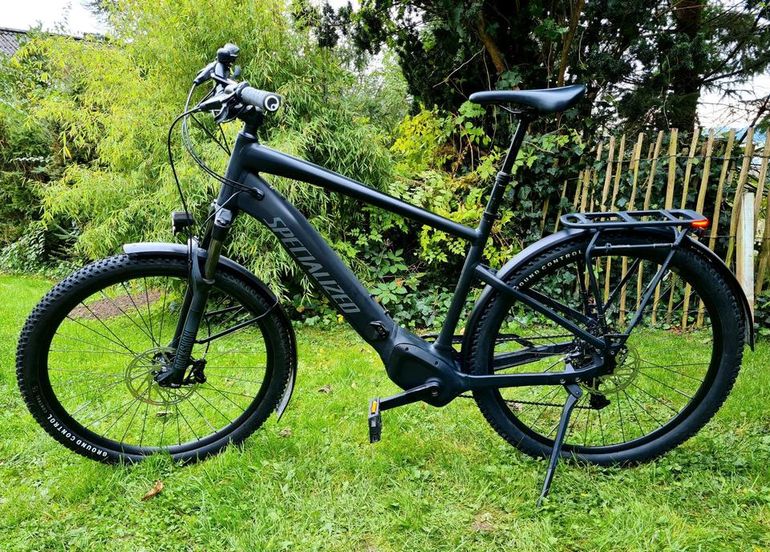 Used Specialized Specialized Turbo Tero 4.0 EQ 2023 Mountainbike, Schwarz, 29 — image 3 of 10