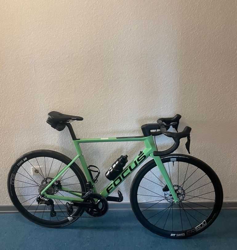 Used Focus Izalco Max Disc 2021 2021 Road & Gravel, Green — image 1 of 3