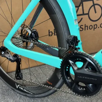 Used Bianchi New Bianchi Oltre Comp, Ultegra Di2 12-speed - 2024 (55cm) 2024 Road & Gravel, Blue — image 6 of 12
