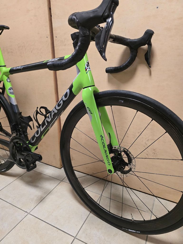 Used Colnago C64 2021 Road & Gravel, Green — image 6 of 19