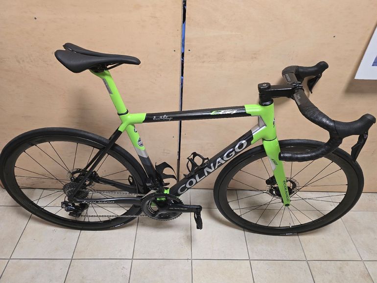 Used Colnago C64 2021 Road & Gravel, Green — image 4 of 19