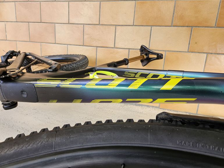 Used Scott Spark SRAM GX Eagle 2022 Mountainbike, Green — image 9 of 14