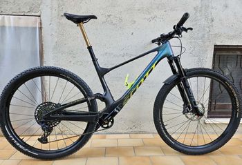 Used Scott Spark SRAM GX Eagle 2022 Mountainbike, Green — image 1 of 14