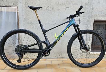 Used Scott Spark SRAM GX Eagle 2022 Mountainbike, Green — image 1 of 14