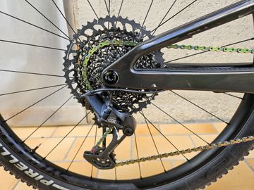 Used Scott Spark SRAM GX Eagle 2022 Mountainbike, Green — image 3 of 14