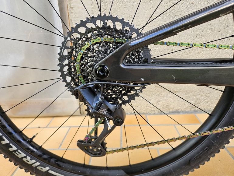 Used Scott Spark SRAM GX Eagle 2022 Mountainbike, Green — image 3 of 14