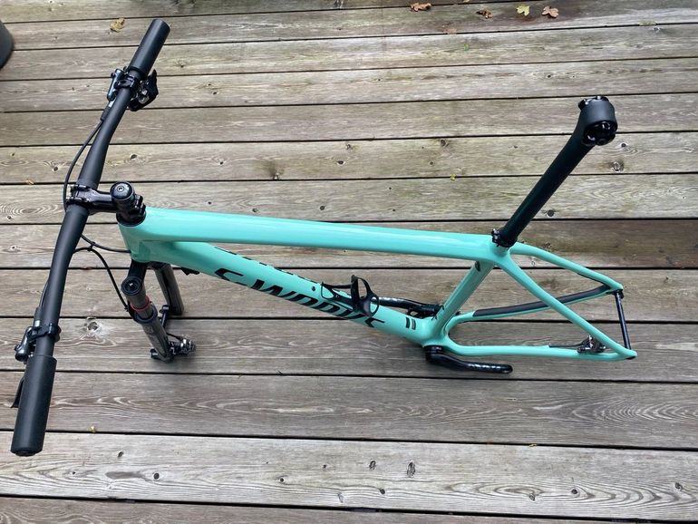 Used Specialized S-Works Epic Hardtail Ultralight 2019 Frameset 2019 Mountainbike, Green, 29 — image 2 of 9