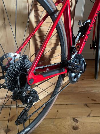 Used Canyon Endurace CF 7 2022 2022 Road & Gravel, Red — image 6 of 6