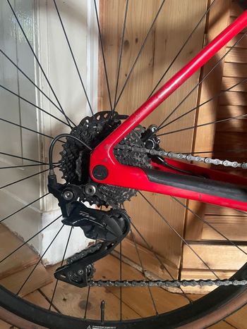Used Canyon Endurace CF 7 2022 2022 Road & Gravel, Red — image 4 of 6