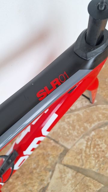 Used BMC Teammachine SLR01 DISC TEAM 2018 Frameset 2018 Road & Gravel, Red — image 6 of 7