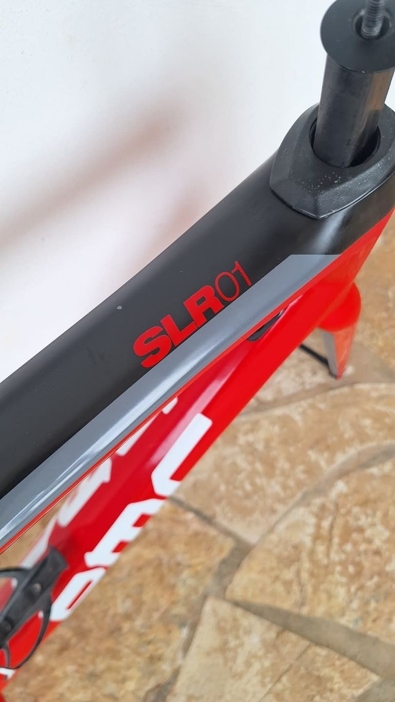 Used BMC Teammachine SLR01 DISC TEAM 2018 Frameset 2018 Road & Gravel, Red — image 6 of 7