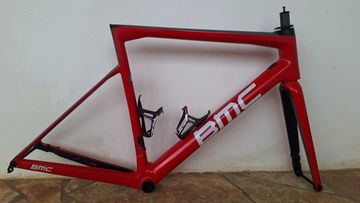 Used BMC Teammachine SLR01 DISC TEAM 2018 Frameset 2018 Road & Gravel, Red — image 1 of 7