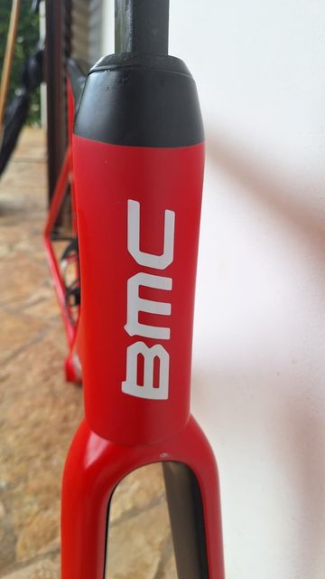 Used BMC Teammachine SLR01 DISC TEAM 2018 Frameset 2018 Road & Gravel, Red — image 4 of 7
