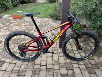 Used BMC Fourstroke 01 ONE 2022 2022 Mountainbike, Red, 29 — image 4 of 6