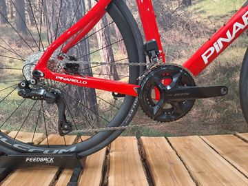 Used Pinarello X3 105 Di2 2023 2023 Road & Gravel, Red — image 3 of 5