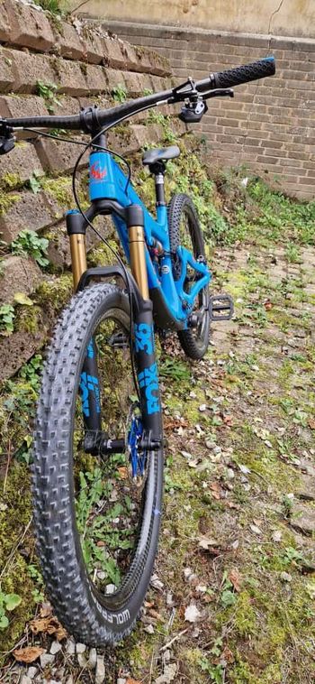 Used Pivot Switchblade SRAM XX1 Eagle AXS 2019 Mountainbike, Blue, 27.5 (650B) — image 5 of 6