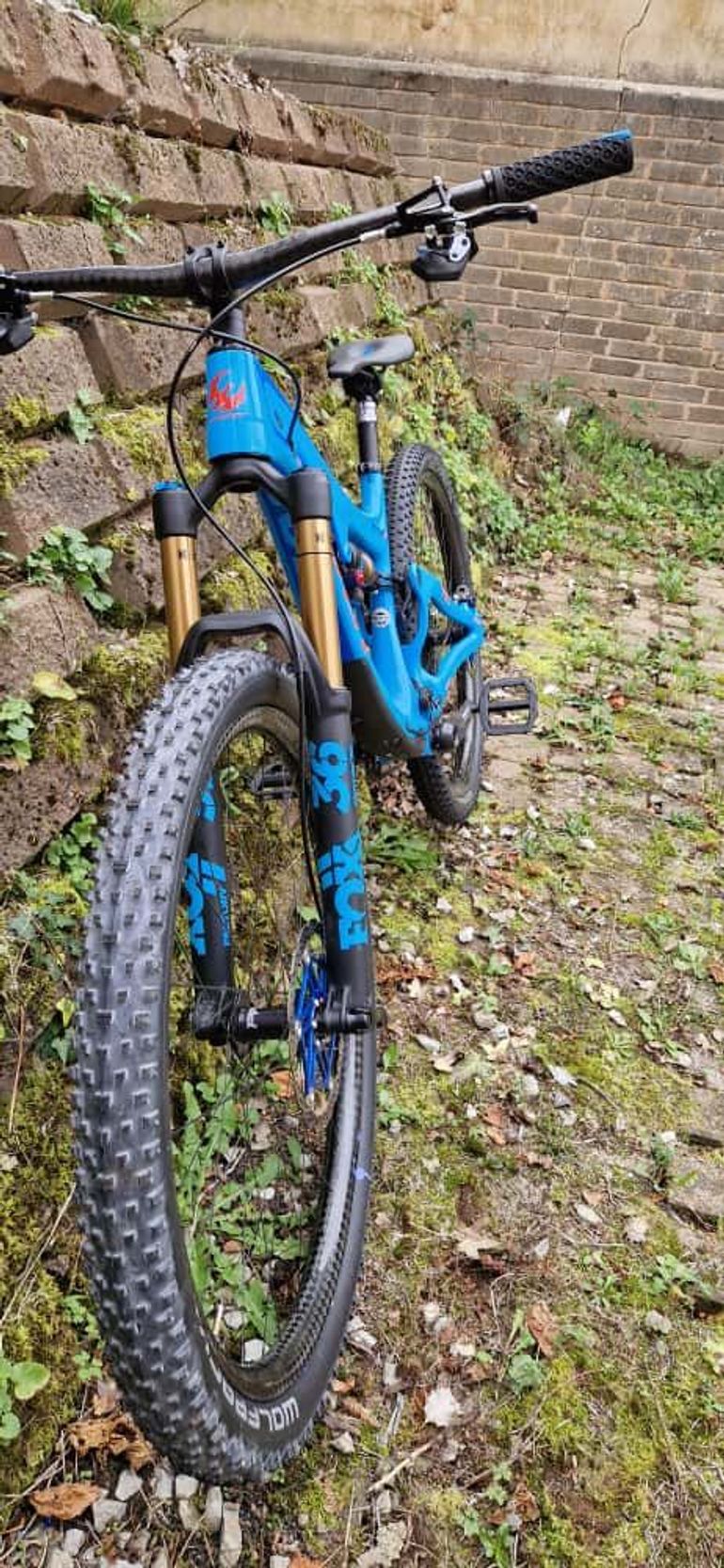 Used Pivot Switchblade SRAM XX1 Eagle AXS 2019 Mountainbike, Blue, 27.5 (650B) — image 5 of 6