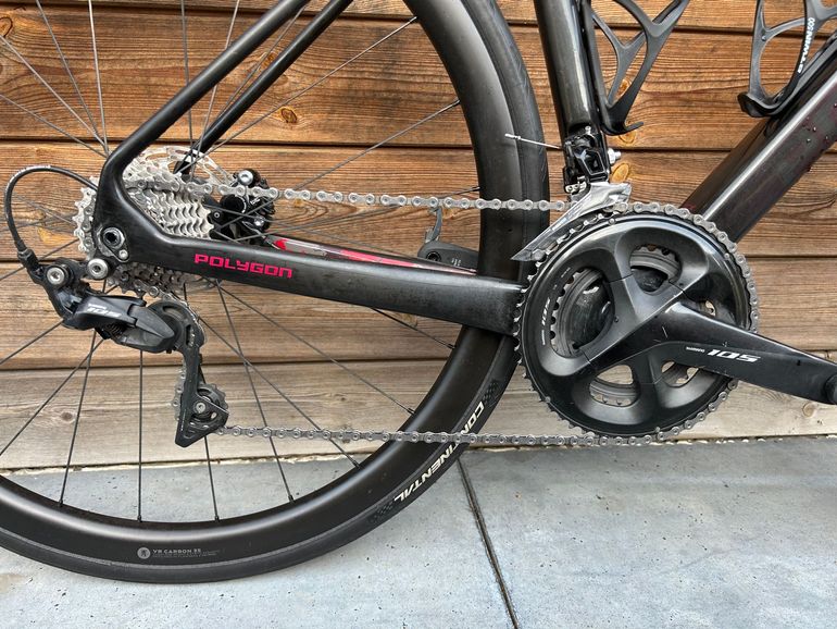 Used Polygon Strattos S7 Disc 2024 2024 Road & Gravel, Black — image 2 of 9