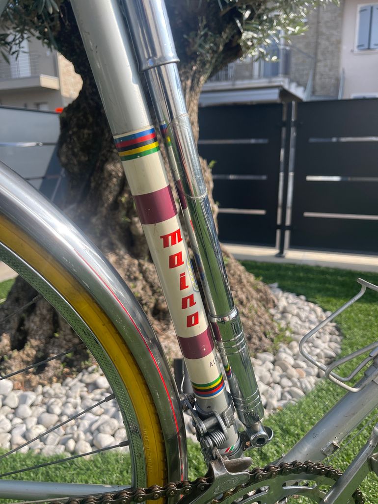 Used Maino Eroica 1976 Road & Gravel, Light Gray — image 8 of 11
