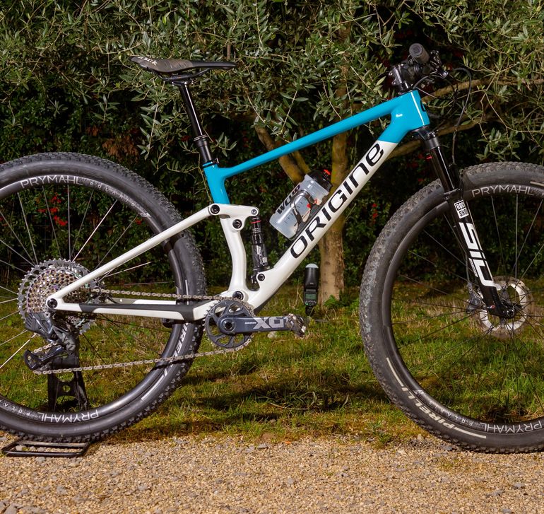 Used Origine Théorème SRAM X01 Eagle AXS 2024 Mountainbike, White — image 1 of 3