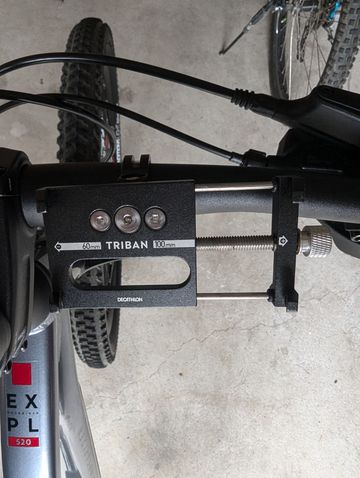 Used ROCKRIDER 520 2025 Mountainbike, Light Gray — image 6 of 9