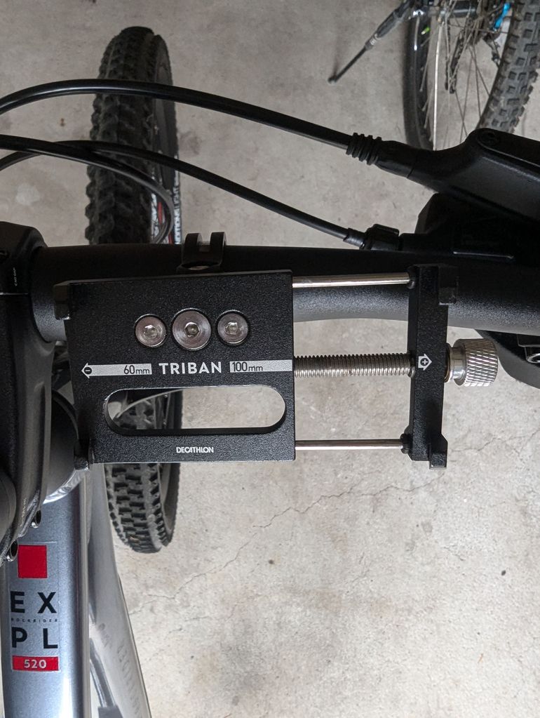 Used ROCKRIDER 520 2025 Mountainbike, Light Gray — image 6 of 9
